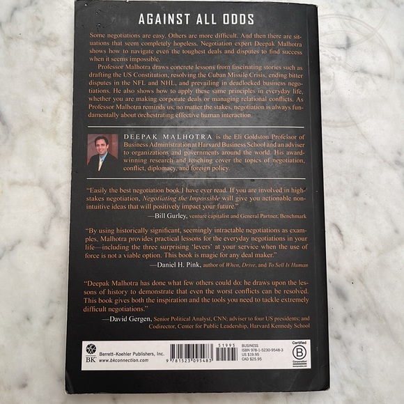 Book “ Nogotiating the impossible” - Picture 10 of 11